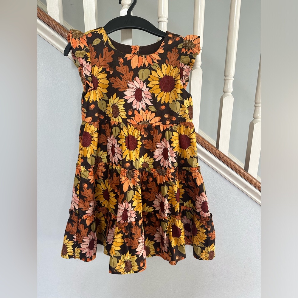 Gymboree fall sunflower dress